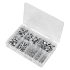 255pc Steel Nut Assortment DIN 934 - M4-M16 AB046SN