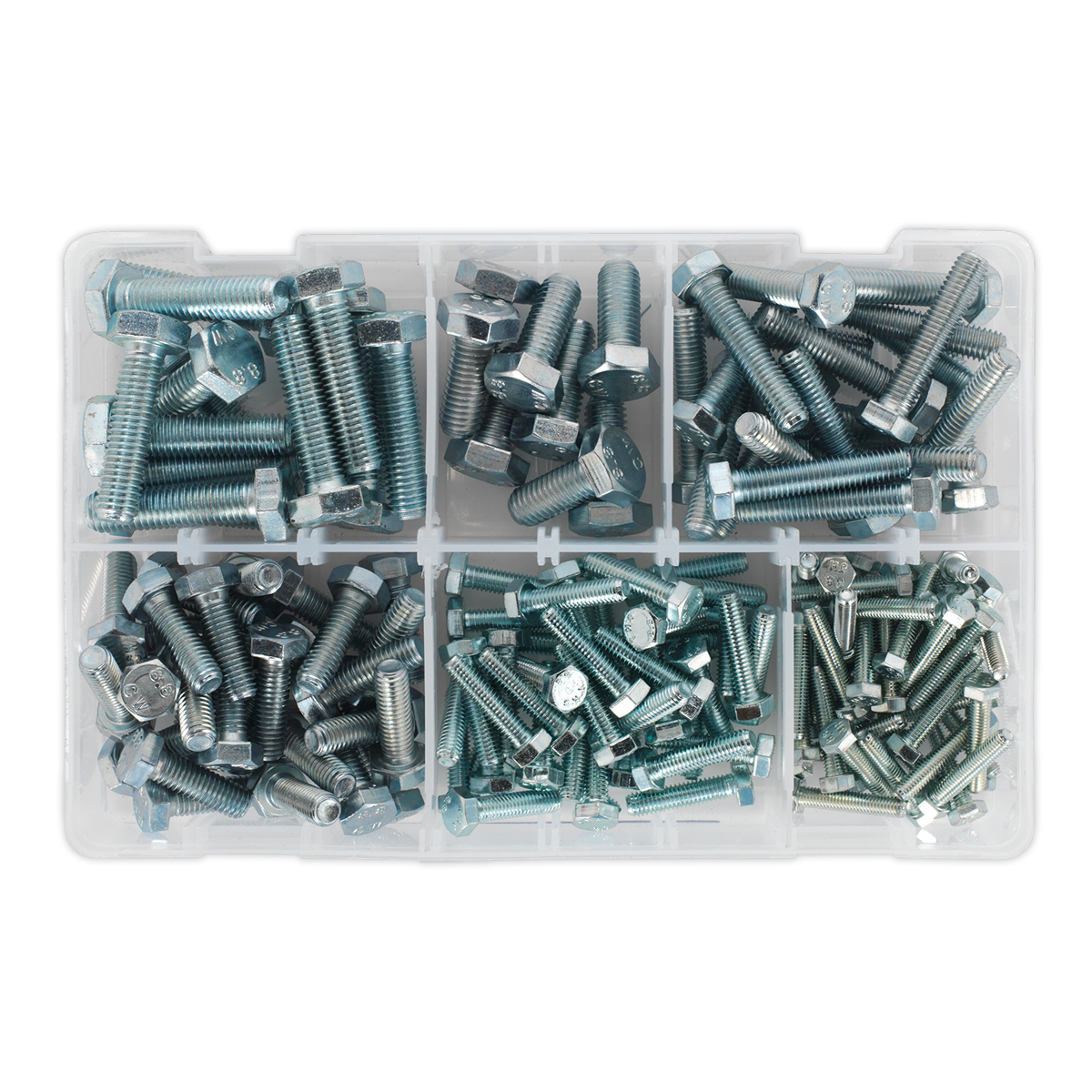 High Tensile Setscrew Assortment M5-M10 150pc AB048SS