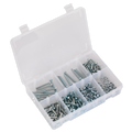 High Tensile Setscrew, Nut & Washer Assortment M5 444pc AB049SNW