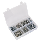 High Tensile Setscrew, Nut & Washer Assortment M6 408pc AB050SNW