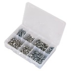 High Tensile Setscrew, Nut & Washer Assortment M6 408pc AB050SNW