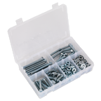 High Tensile Setscrew, Nut & Washer Assortment M8 220pc AB051SNW