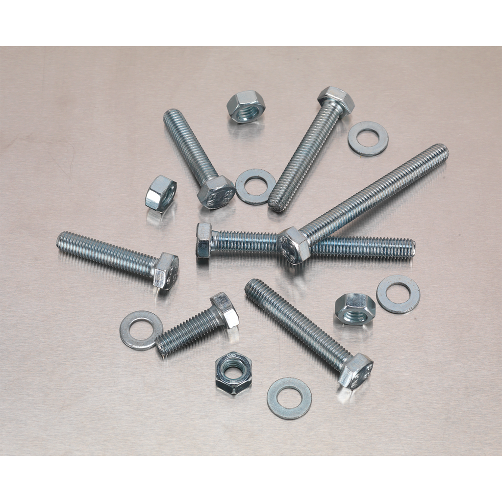 High Tensile Setscrew, Nut & Washer Assortment M8 220pc AB051SNW