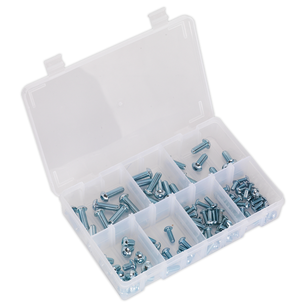 Button Head High Tensile 10.9 Socket Screw Assortment M5-M10 108pc - DIN 912 AB053BH