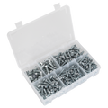 Countersunk & Pan Head Pozi Machine Screw Assortment M5-M8 264pc AB054MS