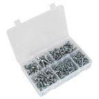 Countersunk & Pan Head Pozi Machine Screw Assortment M5-M8 264pc AB054MS