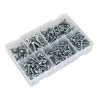 Countersunk & Pan Head Pozi Machine Screw Assortment M5-M8 264pc AB054MS