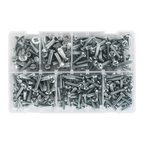 Countersunk & Pan Head Pozi Machine Screw Assortment M5-M8 264pc AB054MS