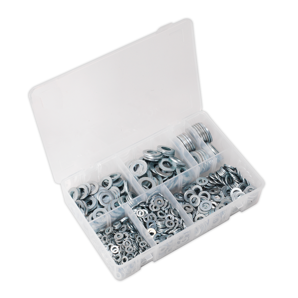 Flat Washer Assortment M5-M16 Form A 1070pc AB055WA