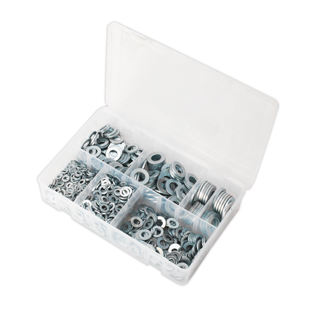 Flat Washer Assortment M5-M16 Form A 1070pc AB055WA