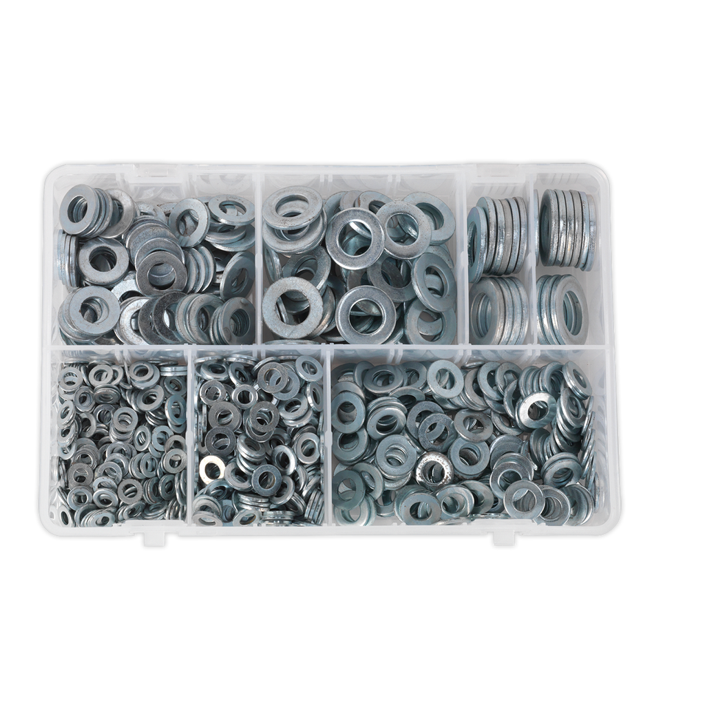 Flat Washer Assortment M5-M16 Form A 1070pc AB055WA