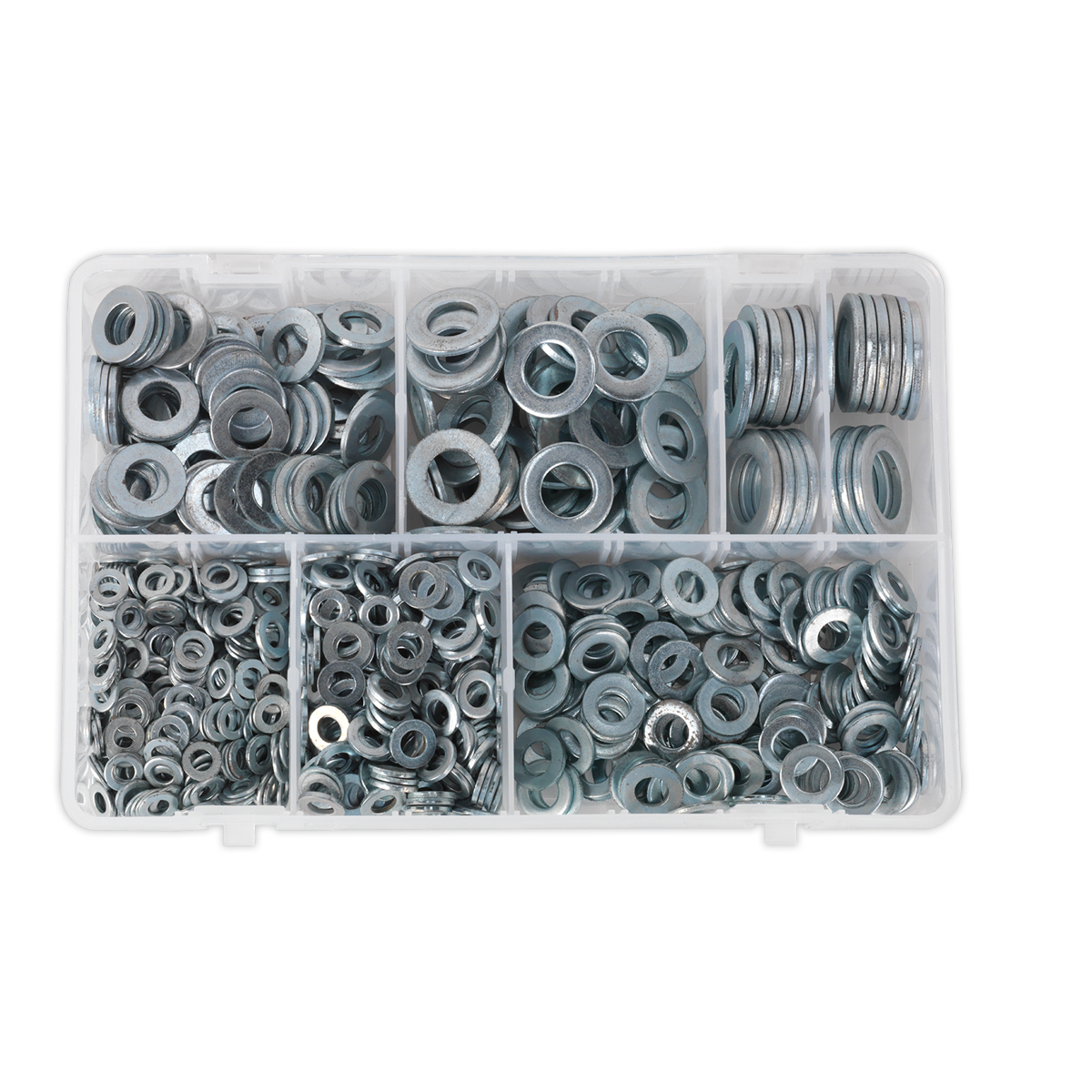 Flat Washer Assortment M5-M16 Form A 1070pc AB055WA