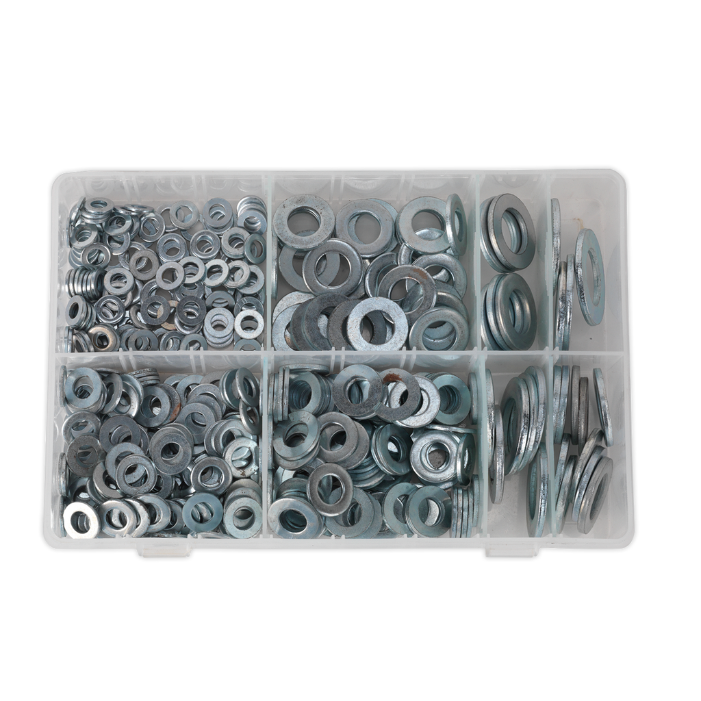 Flat Washer Assortment M6-M24 Form C 495pc AB056WC