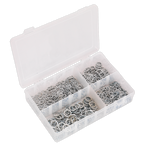Internal Serrated Lock Washer Assortment M5-M10 1000pc AB057LW