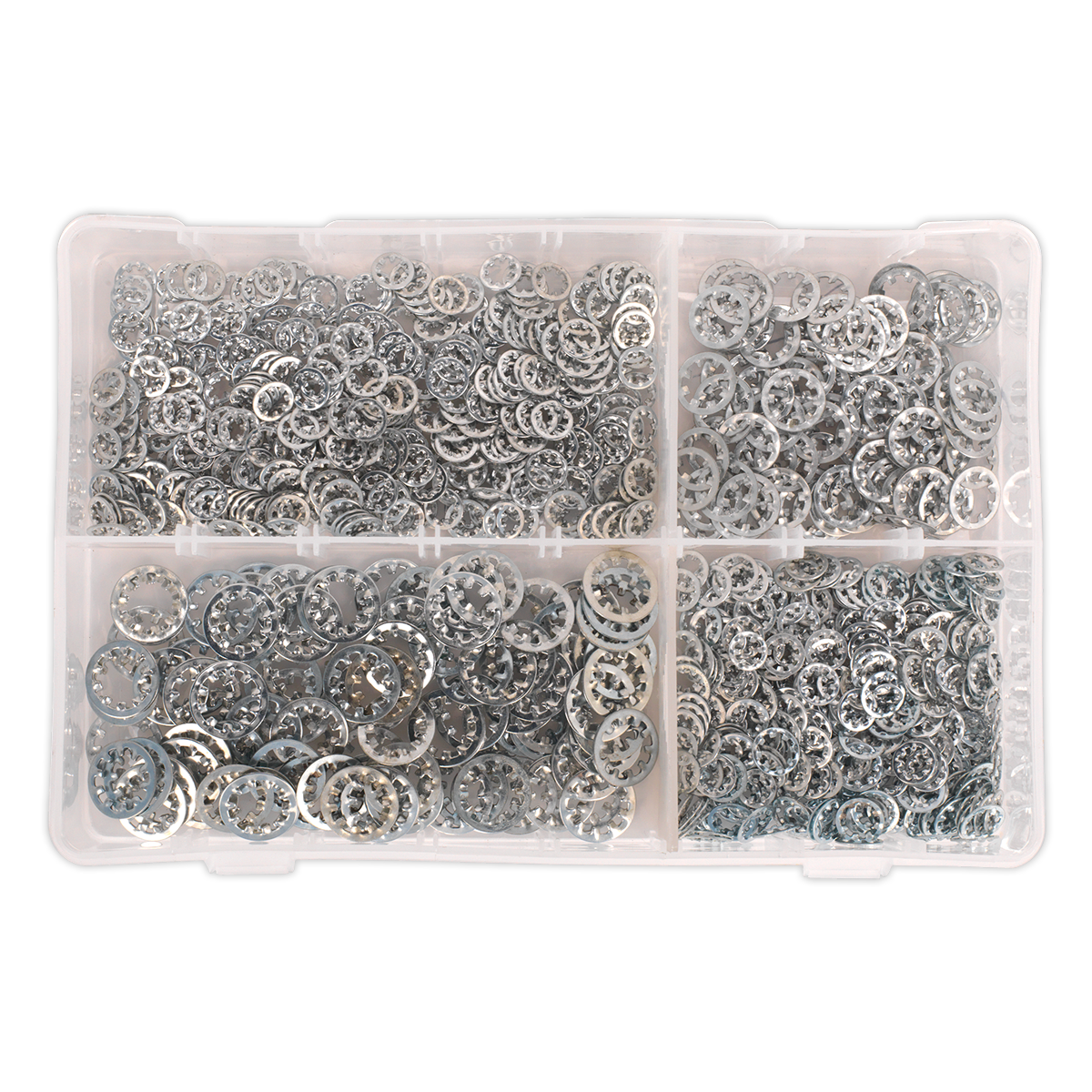 Internal Serrated Lock Washer Assortment M5-M10 1000pc AB057LW