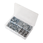 Zinc Plated Spring Washer Assortment M6-M16 DIN 127B - 1010pc AB058SW