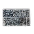 Zinc Plated Spring Washer Assortment M6-M16 DIN 127B - 1010pc AB058SW