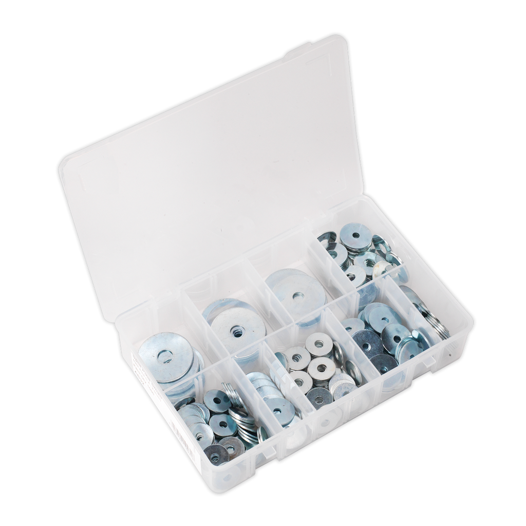 Zinc Plated Repair Washer Assortment M5-M10 240pc AB059RW