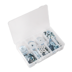 Zinc Plated Repair Washer Assortment M5-M10 240pc AB059RW