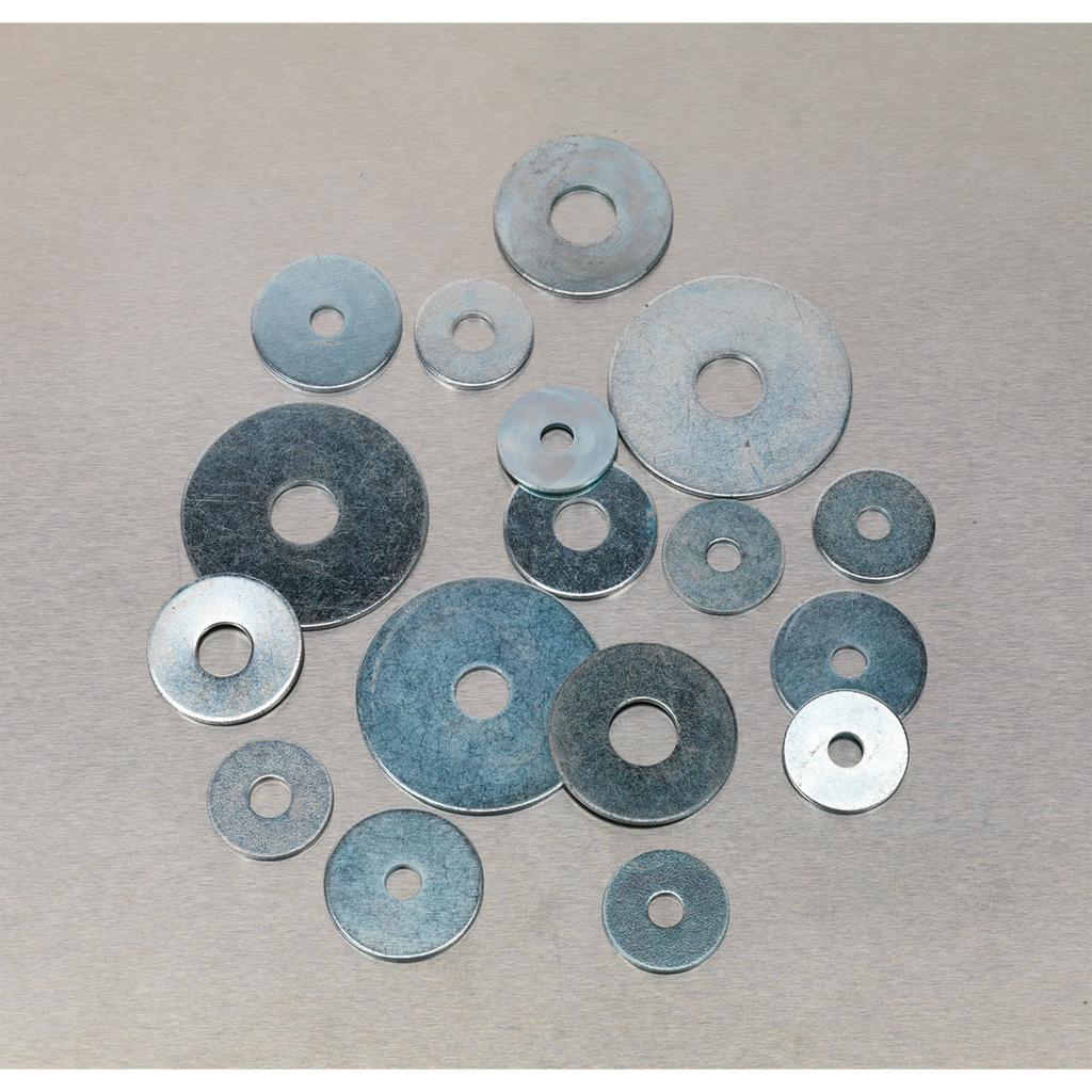 Zinc Plated Repair Washer Assortment M5-M10 240pc AB059RW