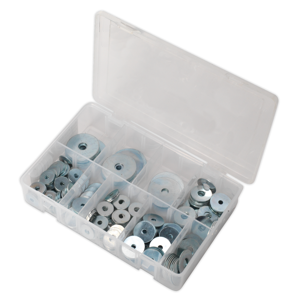 Zinc Plated Repair Washer Assortment M5-M10 240pc AB059RW