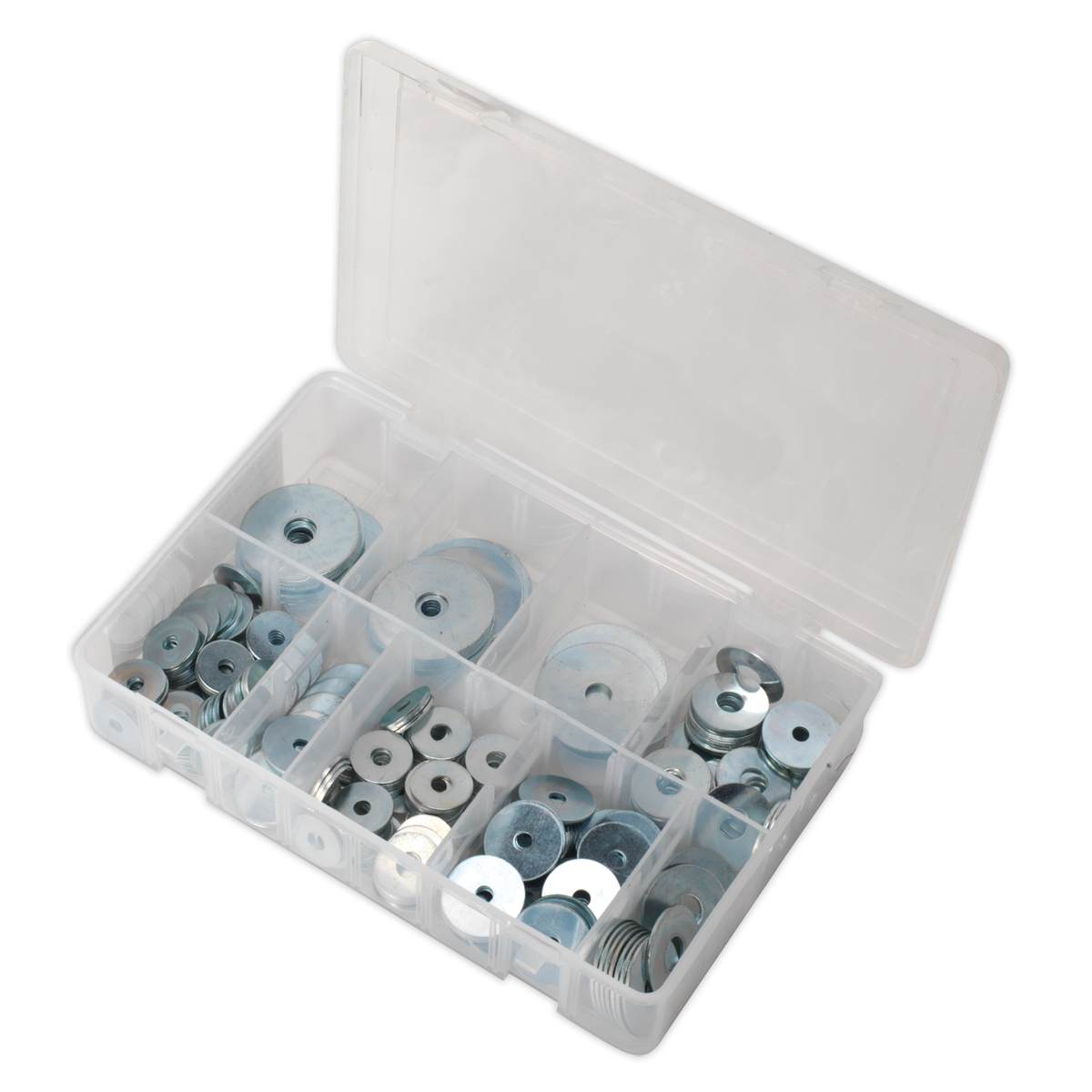 Zinc Plated Repair Washer Assortment M5-M10 240pc AB059RW