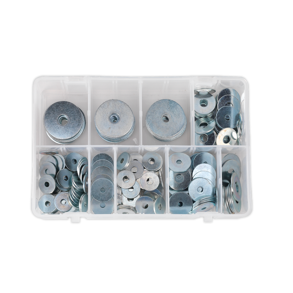 Zinc Plated Repair Washer Assortment M5-M10 240pc AB059RW