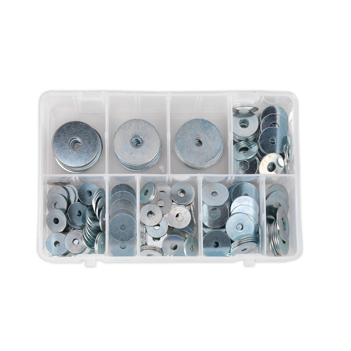 Zinc Plated Repair Washer Assortment M5-M10 240pc AB059RW