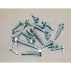 Zinc Plated Self-Drilling Hex Head Screw Assortment 410pc AB061SDH