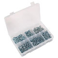Zinc Plated Self-Tapping Countersunk Pozi Screw Assortment 510pc - DIN 7982 AB062STCS