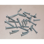 Zinc Plated Self-Tapping Countersunk Pozi Screw Assortment 510pc - DIN 7982 AB062STCS