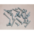 Zinc Plated Self-Tapping Pan Head Pozi Screw Assortment 305pc - DIN 7981CZ AB064STPP