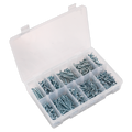 Zinc Plated Self-Tapping Countersunk Pozi Screw Assortment 600pc AB065STCP