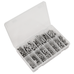 Stainless Steel Hex Socket Bolt, Washer & Nut Assortment 710pcs AB0710SS