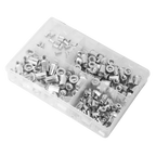 Threaded Insert (Rivet Nut) Splined Assortment M4-M8 200pc AB073TI