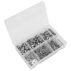 Stainless Steel Nut and Washer Assortment M5-M10 500pc AB077NW