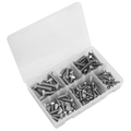 Stainless Steel Setscrew Assortment M5-M10 150pc AB078SS