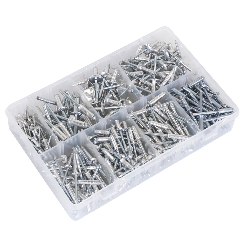 Aluminium Rivet Assortment 335pc AB079AR