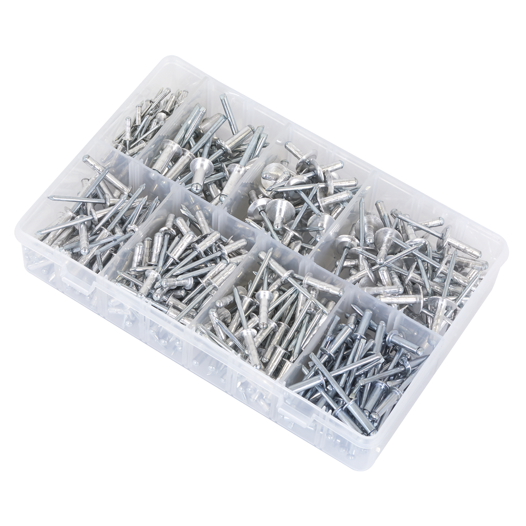 Aluminium Rivet Assortment 335pc AB079AR