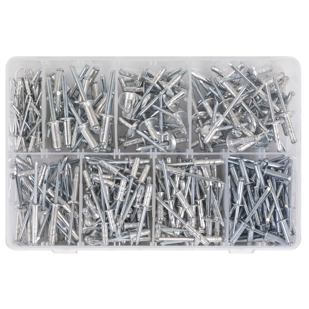 Aluminium Rivet Assortment 335pc AB079AR