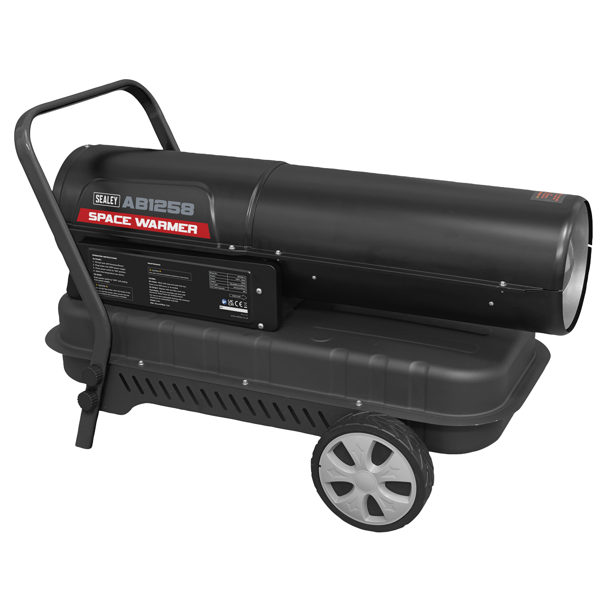 Kerosene/Diesel Heater with Wheels 135,000Btu/hr AB1258