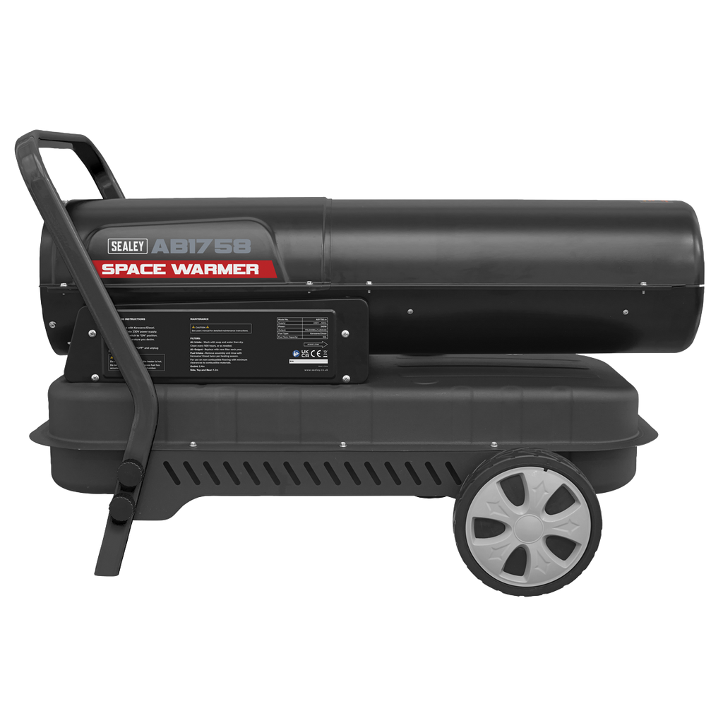 Kerosene/Diesel Heater with Wheels 175,000Btu/hr AB1758