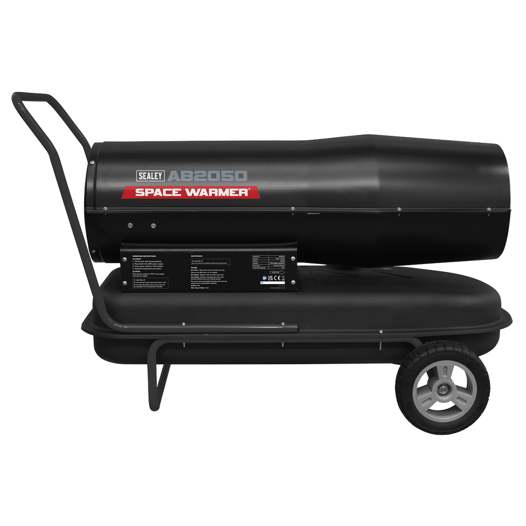 Kerosene/Diesel Heater with Wheels 205,000Btu/hr AB2050