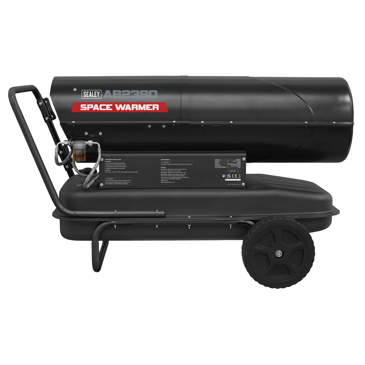 Kerosene/Diesel Heater with Wheels 240,000Btu/hr AB2380