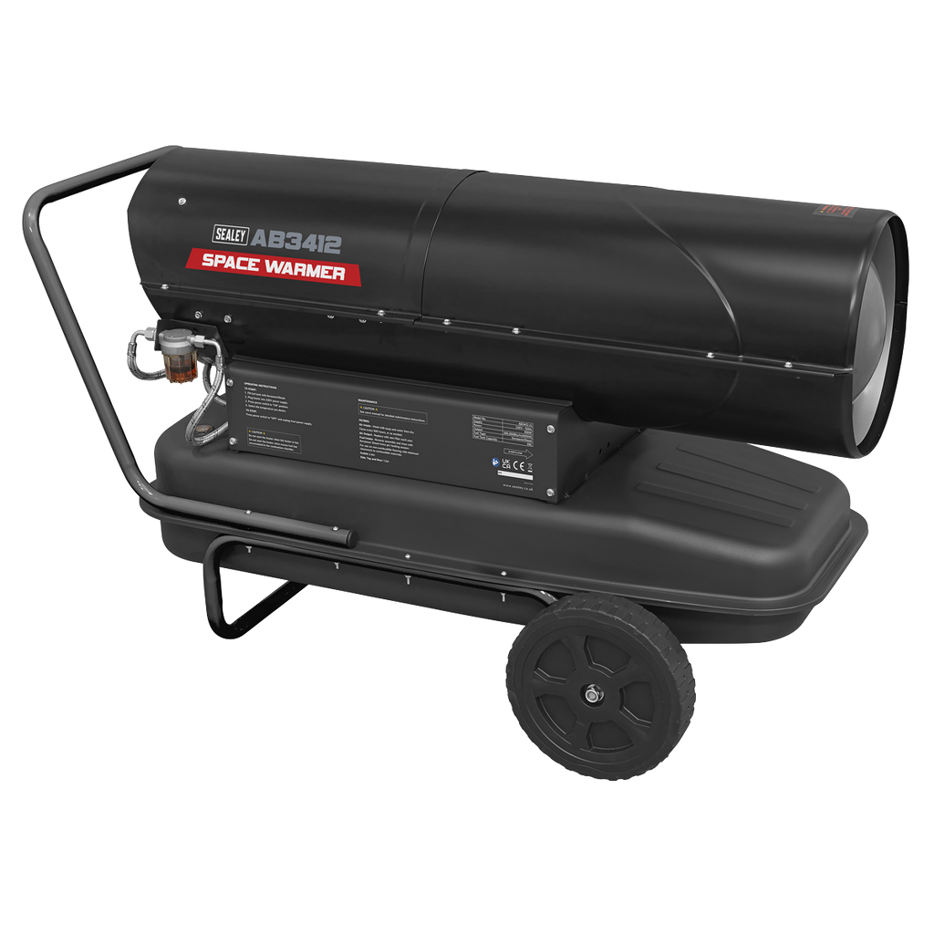 Kerosene/Diesel Heater with Wheels 340,000Btu/hr AB3412