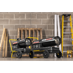 Dual Voltage Kerosene/Diesel Heater with Wheels 185,000Btu/hr(55kW) AB1850DV