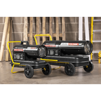 Dual Voltage Kerosene/Diesel Heater with Wheels 50,000Btu/hr(15kW) AB500DV