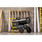Dual Voltage Kerosene/Diesel Heater with Wheels 50,000Btu/hr(15kW) AB500DV