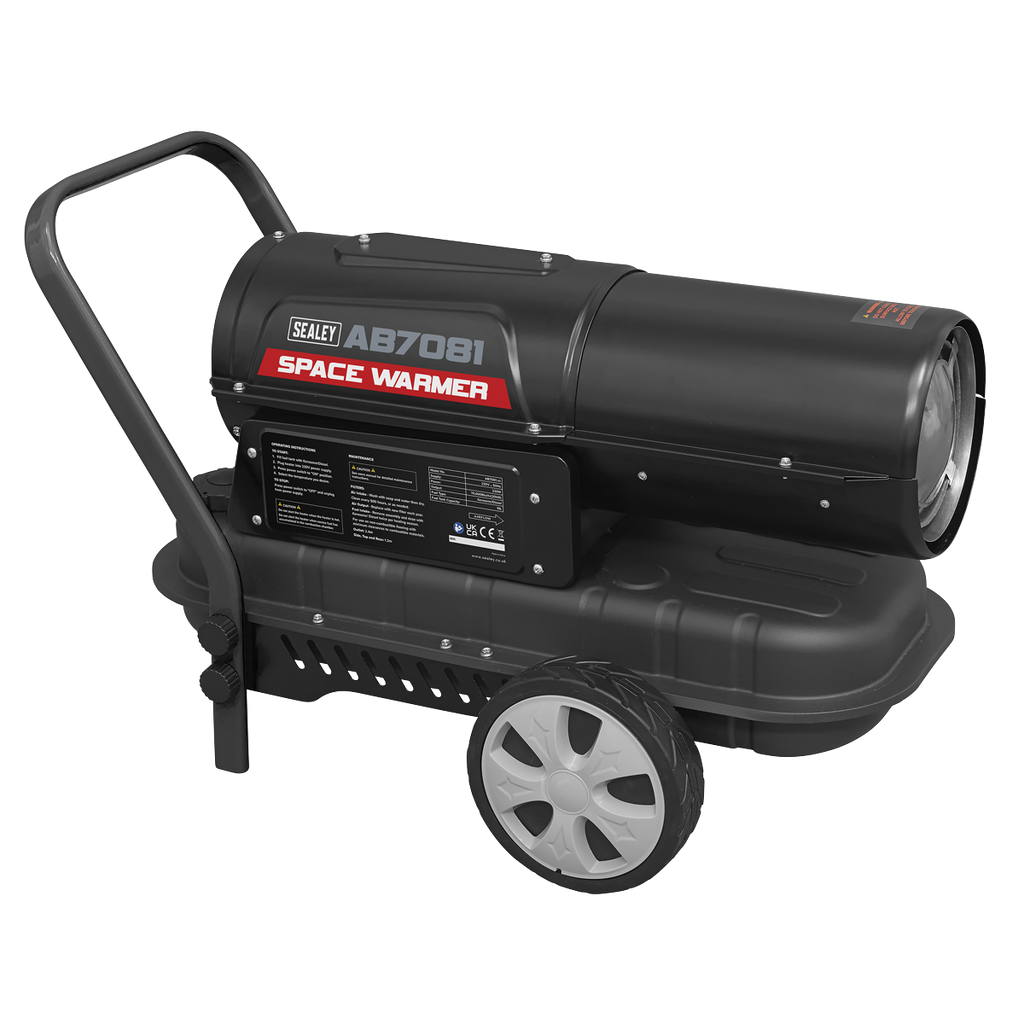 Kerosene/Diesel Heater with Wheels 70,000Btu/hr AB7081