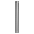 Stainless Steel Exhaust/Flue End Pipe for ABI600 & ABI1000 120 x 1000mm ABI1000AK2
